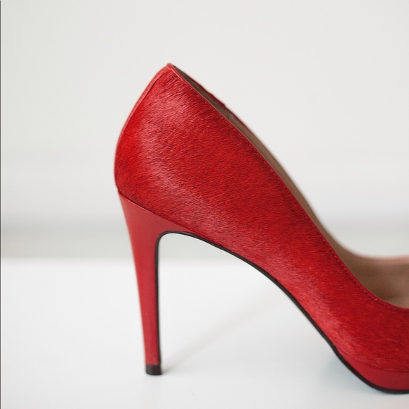 Brazilian leather and pony hair heels - Picture 2 of 3